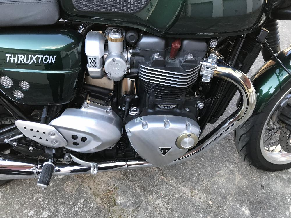 Motorrad verkaufen Triumph Thruxton 1200 Ankauf